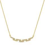 Staggered Bar Necklace