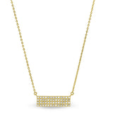 Four Row Bar Necklace