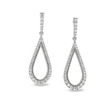 Open Teardrop Earrings