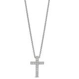Micropave Cross Pendant