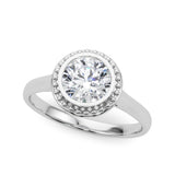 Bezel Set Solitaire Ring