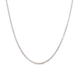 18-in Sterling Silver Fine Cable Chain