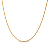 Sterling Silver 1mm Curb Chain