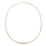 Sterling Silver 2mm Omega Chain