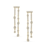 Two Row Drop Earrings