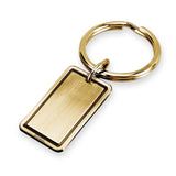 Antique Finish Key Ring with Darkened Border
