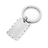 Florentine Key Ring with Scalloped Edge