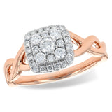 14KT Gold Ladies Diamond Ring