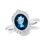 14KT Gold Ladies Diamond Ring