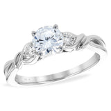 14KT Gold Semi-Mount Engagement Ring