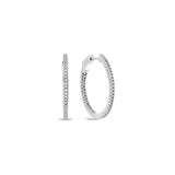 Medium Inside Out Hoope Earrings