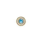 December Birthstone Necklace Charm