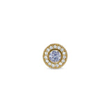 June Birthstone Necklace Charm