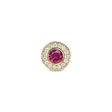 July Birthstone Necklace Charm