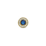 September Birthstone Necklace Charm
