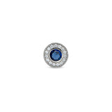 September Birthstone Necklace Charm