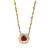 January Birthstone Pendant