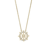 Ship's Wheel Necklace