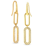 Paper Clip Earrings
