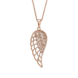 Feathered Angel Wing Pendant