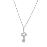 Micropave Key Pendant