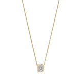 Two Tone Small Octacon Necklace