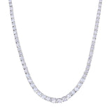 Riviera Style Graduated Tennis Necklace