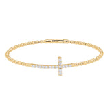 Single Cross Flex Bracelet