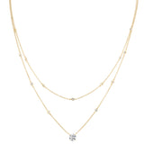 Two Chain Layered Necklace