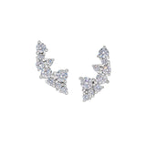 Cluster Climber Stud Earrings
