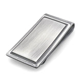 Antique Finish Money Clip with Darkened Boder