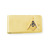 Masonic Emblem Money Clip
