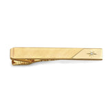 Two Tone Tie Bar with Diamond