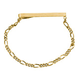 Figaro Tie Chain and Tie Bar