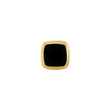Cushion Cut Tie Tack with Black Onyx
