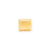 Polished Square Tie Tack with Curved Edges