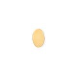 Polished Oval Tie Tack