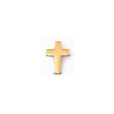 Polished Cross Tie Tack