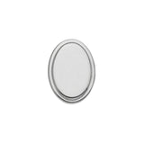 Oval Tie Tack with Single Border