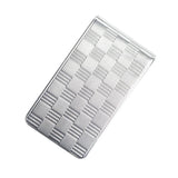 Wide Basketweave Pattern Money Clip