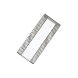 Central Polished Money Clip with Scalloped Edges