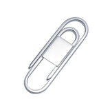 Square Wire Paper Clip Money Clip with Rectangle Signet