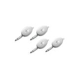 Polished Oval Star Cut Stud Set with Diamond