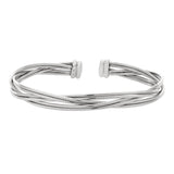 Twisted Omega Cuff Bracelet