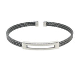Cuff Bracelet with Open Central Plate