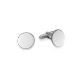 Round Polished Cufflinks