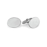 Polished Oval Cufflinks