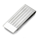 Lined Money Clip with Polished End