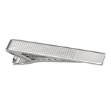 Grid Pattern Tie Bar with Polished End