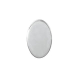 Oval Polished Tie Tack